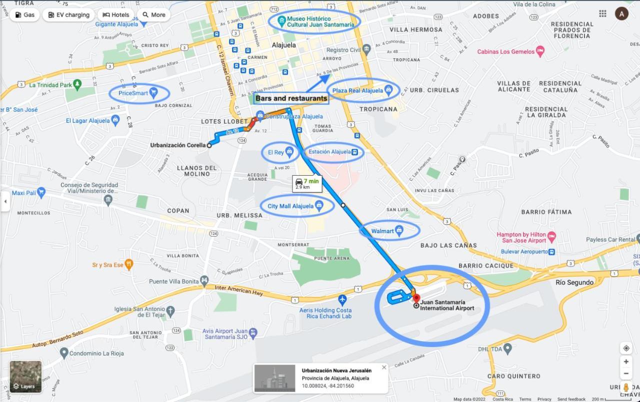 5 Min From The Airport - Perfect Stop Alajuela Esterno foto
